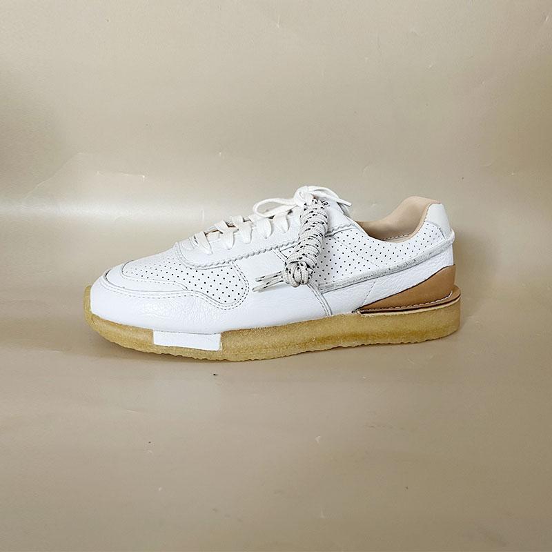 CLARKS其乐复古平底圆头低帮板鞋