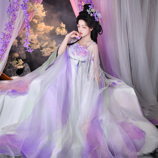 【紫泠】如梦霓裳原创汉服女唐制齐胸襦裙十二花神系列2025年新款