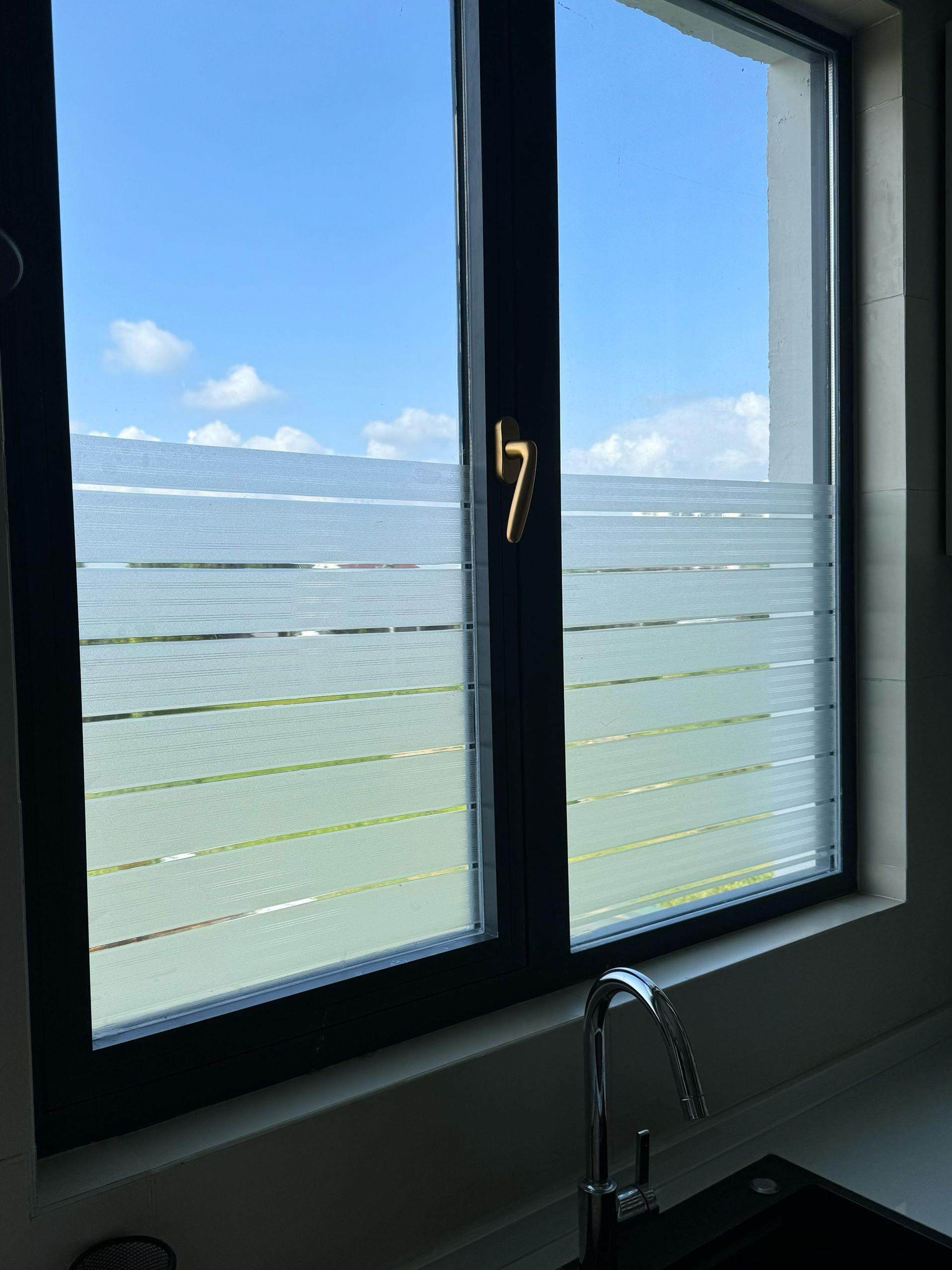 宽百叶贴纸！厨房玻璃贴磨砂浴室窗户窗贴阳台防窥视条纹贴纸,家居饰品,玻璃膜/贴,淘宝优惠券,粉丝福利购,淘宝优惠卷