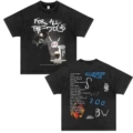 Washed and Distressed Short Sleeves (Double-Sided Printing) 03