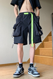 XZ409-1-K647-P45夏季新款大口袋工装裤宽松休闲短裤男（控58），男装休闲裤，星座1514