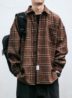 SKASEE尖领长袖日系格子