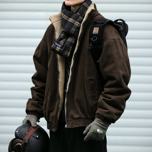 SKASEE加厚冬季羊羔绒棉服