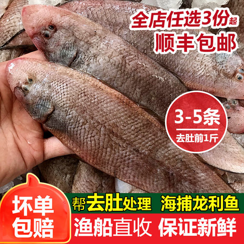 正宗龙利鱼，一斤3-5条