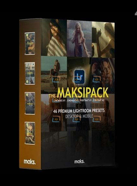 46个XMP电影感胶卷LR预设包Lightroom PS修图调色Camera raw滤镜