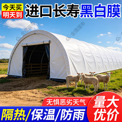 抗老化黑白膜！一膜两用冬暖夏凉