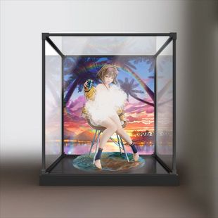 适用良笑塑美 胜利女神:妮姬-阿妮斯:闪耀夏日防尘罩合金框收纳盒
