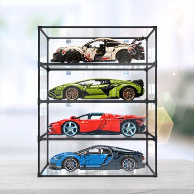 展示盒乐高42143法拉利Daytona 42096保时捷911模型42096收纳盒罩