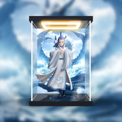 适用FunCrazy 电影《哪吒之魔童闹海》敖丙 手办防尘罩回灯收纳盒