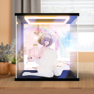 适用世嘉 胜利女神 妮姬-Yumemirize-“阿妮斯”手办灯光款收纳盒