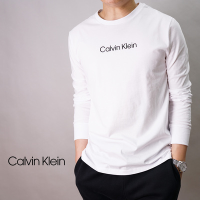 美国CalvinKlein休闲长袖t恤
