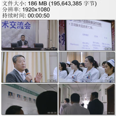 心脏病主动脉夹层科普讲座 医学专家 基层医疗机构 影视视频素材