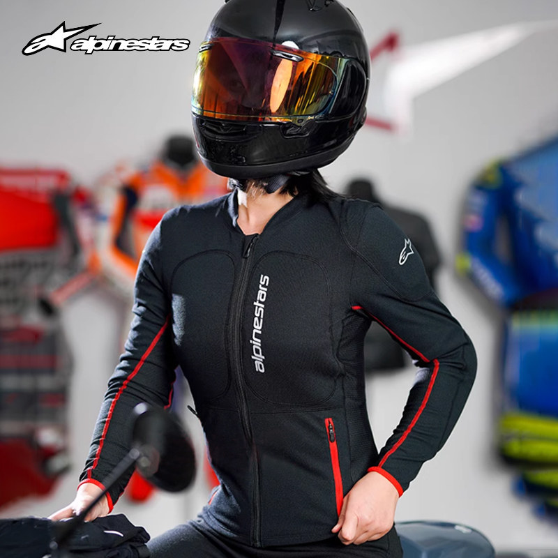 【官方正品】a星骑行服摩托车护甲衣骑行装备夏季网眼防摔女BASE