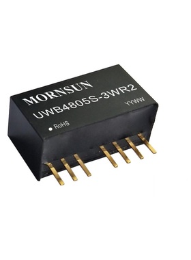 UWB4805S-3WR2金升阳DC-DC电源模块9-60V转5V600mA 3W隔离稳压