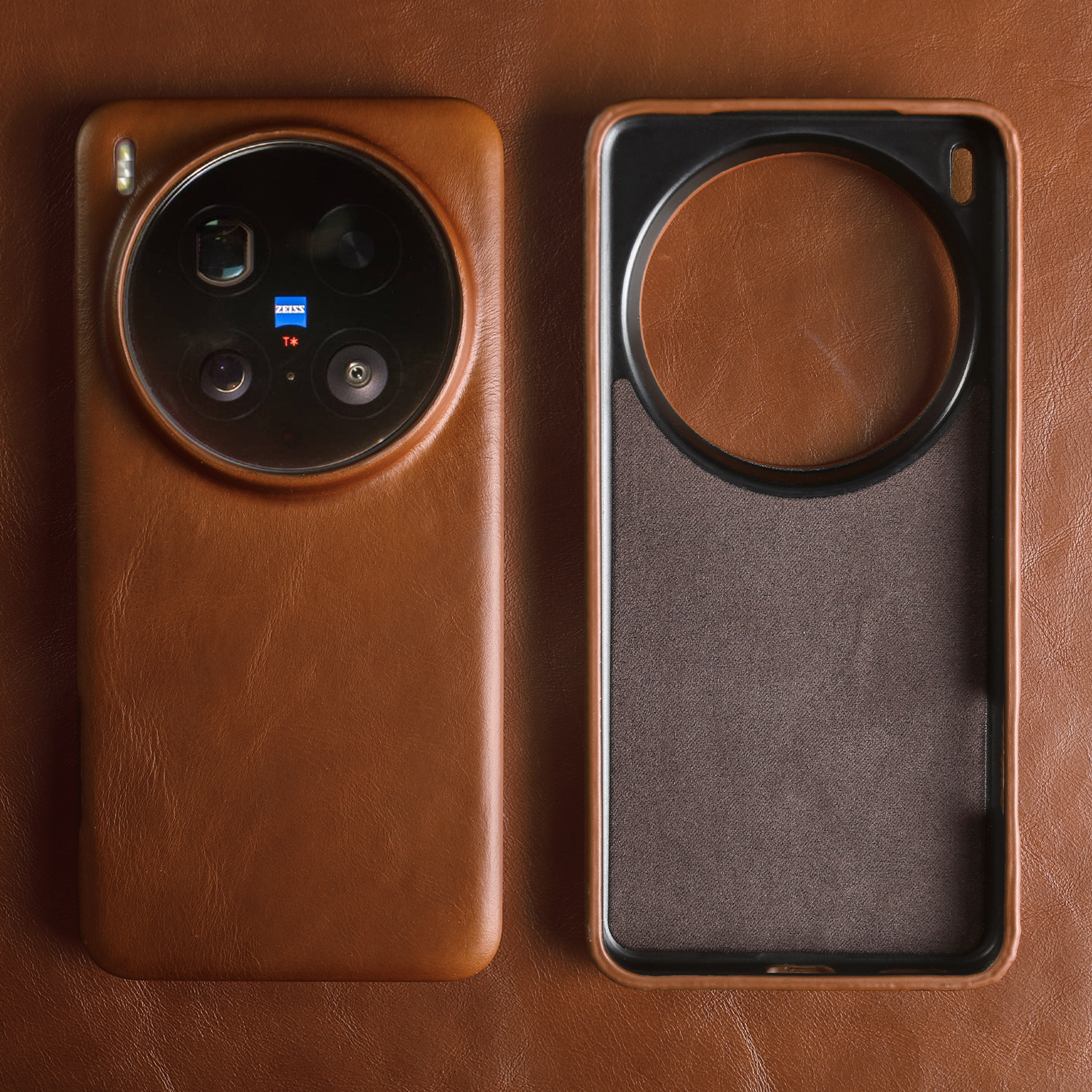 油蜡纹真皮适用VIVOX300Ultra手机壳新款X200Pro高级商务简约个性小众X100S软皮质Mini小牛皮全包防摔保护套