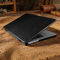 Suitable for Apple macbook Pro 14-inch protective case, 16-inch 2026 model M5 laptop M4 oil wax genuine leather macbook Air 13.6-inch 15.3 light luxury M3 case M2 anti-drop case thumbnail 5