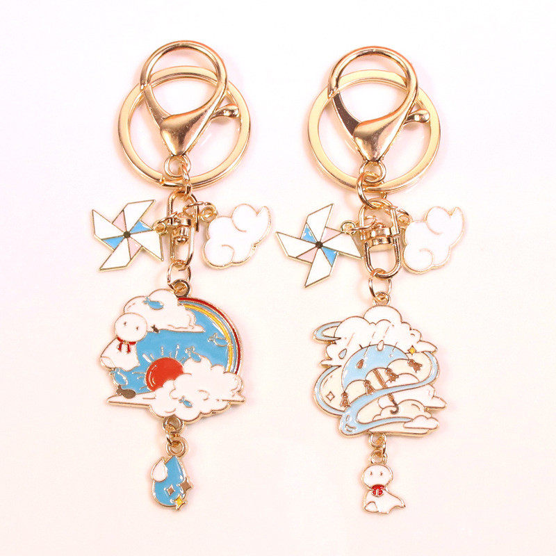 天气之子钥匙扣晴天娃娃雨天娃娃铃芽之旅送朋友闺蜜礼物钥匙圈