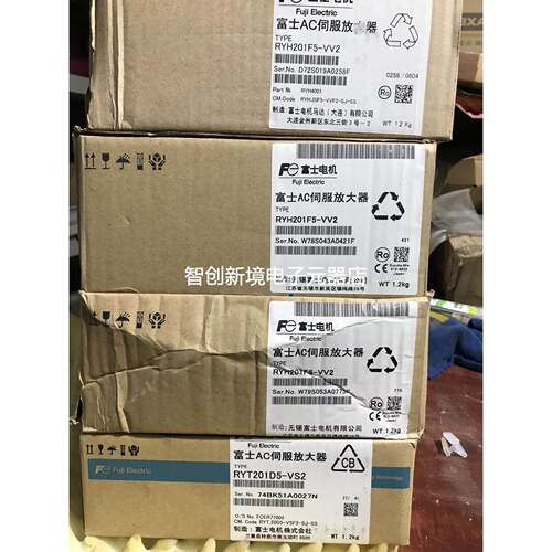 RYT201D5-VS2富士200W驱动器RYH201F5-VV2全新RYT201D5伺服放大器