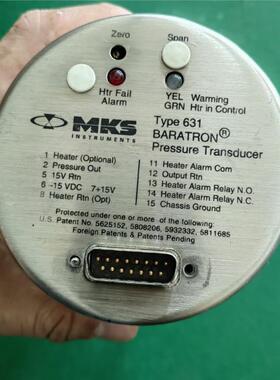 【MKS BARATRON压力传感器631A11TBEH3！
