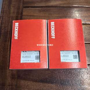 现货促销 未拆封BECKHOFF倍福EL6022成色非常漂亮实物照片 全新原装