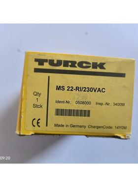 议价图尔克全新原装继电器MS22-RI/230VAC