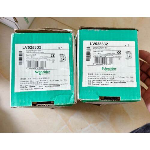 施耐德LV525332塑壳断路器，CVS250F，3P200