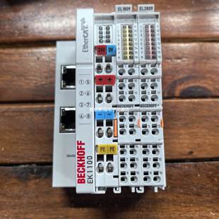 EL9011現(xiàn)貨促銷 EK1100 EL2809 原裝 EL1809 二手BECKHOFF倍福模塊