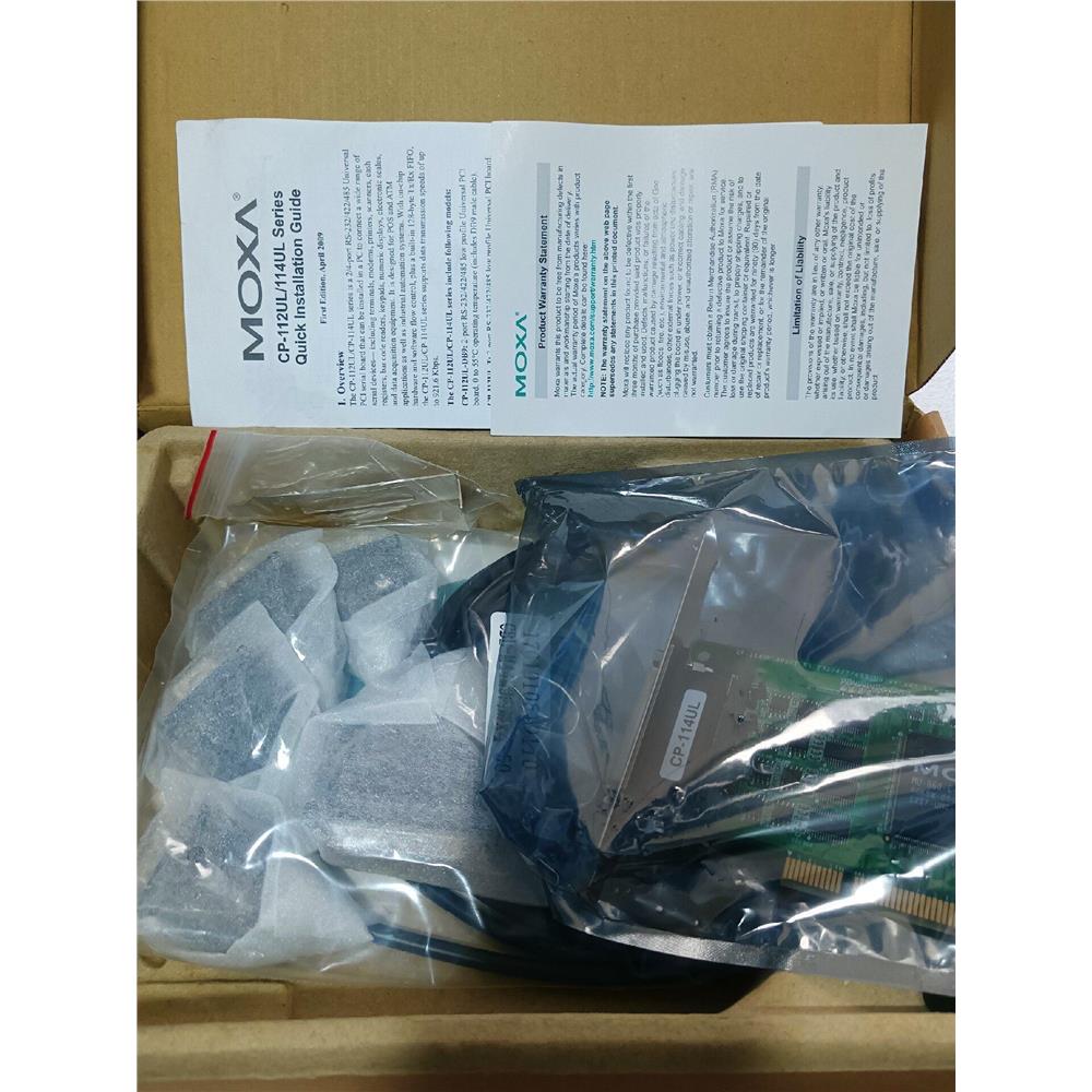 CP-114UL/DB9M V1.0 MOXA串口卡议价出售议价