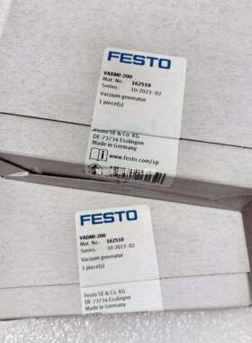 FESTO VADMI-45 /70/95/140/200/300 162506 162507 真空发生器