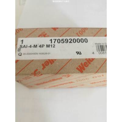 原装正品魏德米勒模块1705920000 SAI-4-M 4P M12 品质保证
