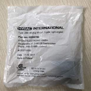 PLUG PLOE 贺德克 M12 ZBE 6006786 全新原装 现货促销