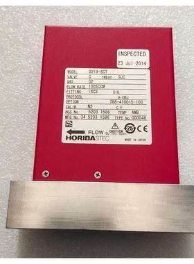 HORIBA D219-SCT流量计，氧气O2，100SCC