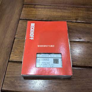 全新原装 成色非常漂亮 BECKHOFF ES3062 实物拍摄 倍福 现货促销