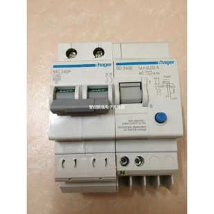 HAGER BD240E 海格2P40A漏电保护断路器30mA空气开关MC240P