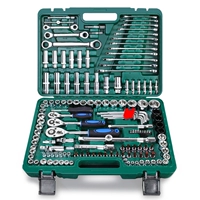 Ratchet cờ lê tay áo hộp công cụ sửa chữa xe máy công cụ phần cứng thiết lập chính hãng xe khẩn cấp sửa chữa máy - Bộ sửa chữa Motrocycle bộ tuýp sửa xe máy