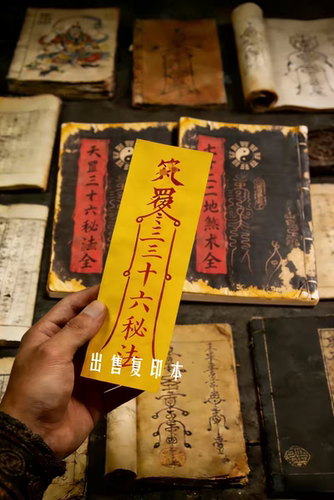 绝版古籍《天罡三十六秘F》七十二地鲨树出售彩色复印本练字板