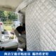 汽车隔断帘大通EV30大拿V1御风EM26中排改装 空调隔热帘防尘布隔板