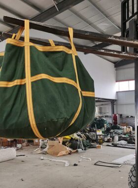 吨包袋1吨全新加厚耐磨太空袋集装吊包带工业废污泥吨袋2吨