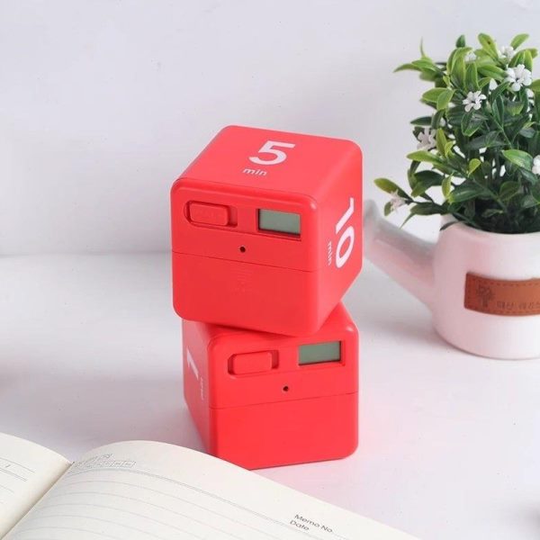 魔方学生闹钟考研提醒器定时时间管理计时器重力厨房儿童学习自律