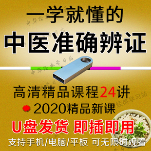 U盘零基础学习中医准确辨证视频课病性脏腑辨证脾胃肺肠肝胆教学