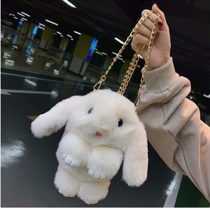 兔子包毛绒女孩儿童学生公主
