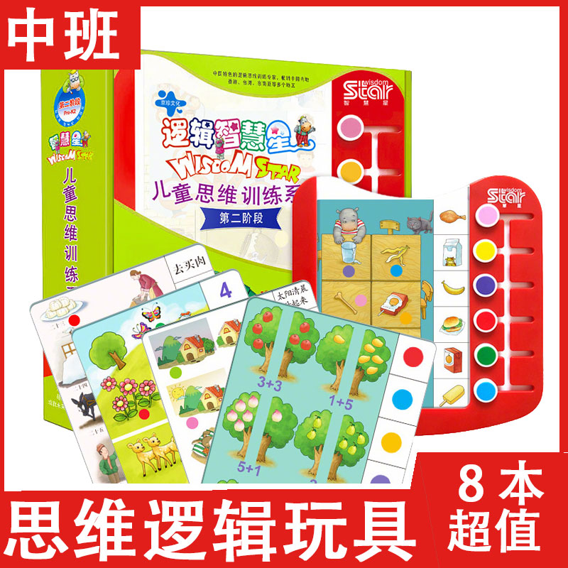 智慧星逻辑思维训练狗幼儿园教材图片