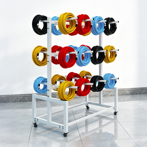 移动线束架舞台灯光数据线架电线电缆线圈展示架挂线线棒气管货架