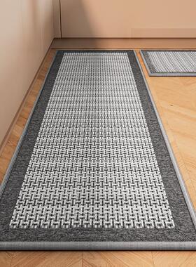 Kitchen floor mat Dirt resistant carpet woven mat编织床垫脚