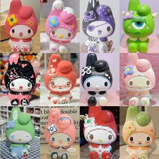 美乐蒂石膏娃娃diy爆款3D立体娃娃摆地摊涂色涂鸦手工彩绘批发