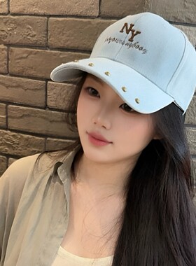 夏季复古做旧鸭舌帽男女同款帽子