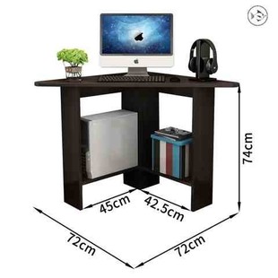 费家用电脑桌现代简约家用小户型拐角桌墙转角书桌三角厂 销新疆 免邮