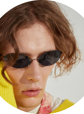 mixseven80年代复古细腿眼镜墨镜