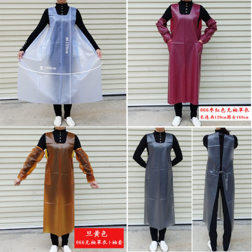 防水工作服简约罩衣牛筋耐磨围腰