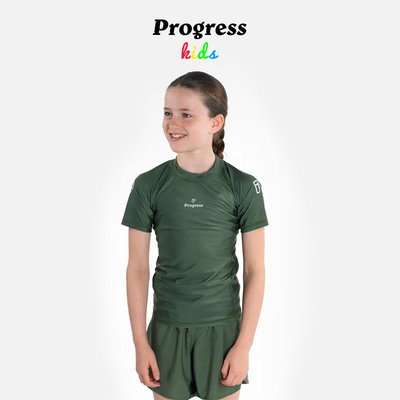 PROGRESS学院儿童防磨衣军绿